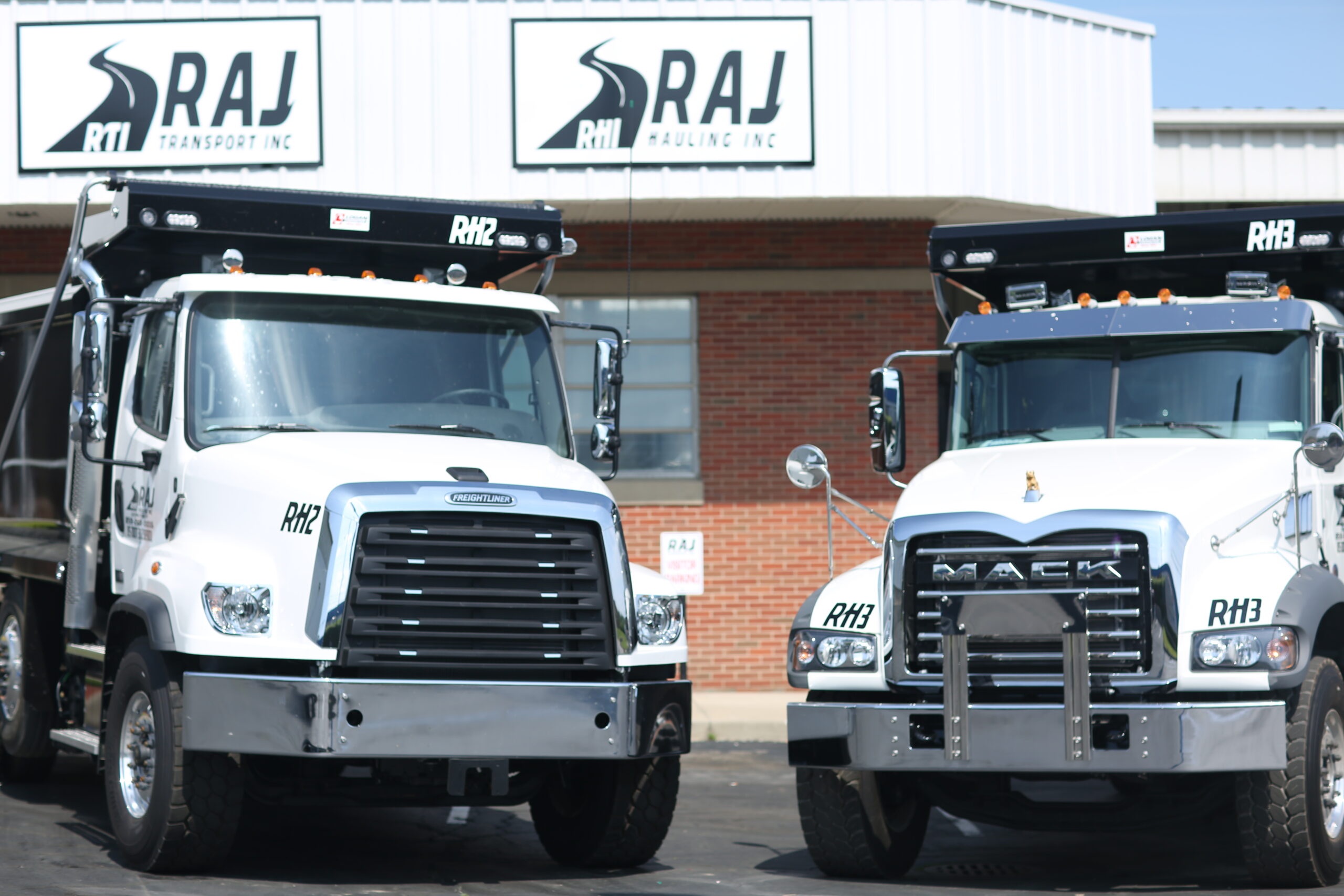 RAJ Hauling dump truck